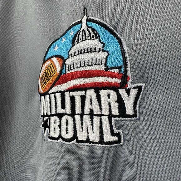 Nike Wake Forest Military Bowl Epic Dri-fit Training Jacket Mens XL Gray Black - Picture 8 of 16